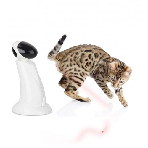 Juguete láser automático para gatos - vista general