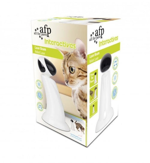 Juguete láser automático para gatos - detalle proyección
