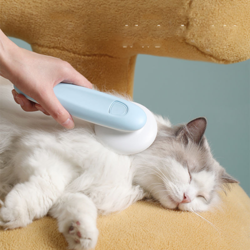 Cepillo Masajeador Antipelo para Perros y Gatos
