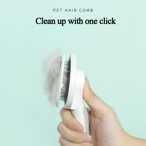 Cepillo Masajeador Antipelo para Perros y Gatos